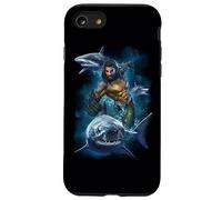 Aquaman Movie Swimming with Sharks Coque pour iPhone SE (2020) / 7/8