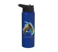 Aquaman Movie Water Shield Stainless Steel Insulated Water Bottle