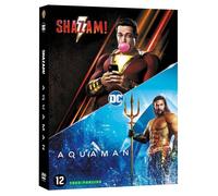 Aquaman + Shazam COFFRET DVD NEUF