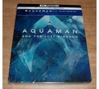Aquaman y el Reino Perdido Steelbook METALICA 2 Disques 4K UHD+Blu-ray Neuf