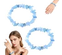 Aquamarin Bracelet avec éclats