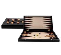 Aquamarine Games - Backgammon Black Series, Noir, NO-Value (Compudid CP033)