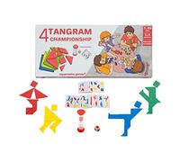 Aquamarine Games Tangram 4 Joueurs Championship, Multicolore, NO-Value (CP039)
