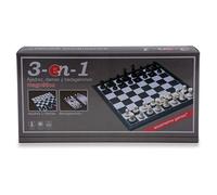 Generique – Jeu Aquamarine Games : Échecs, Dames et Backgammon magnétique (cp024) G