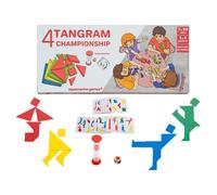 Aquamarine Jeu De Société 4 Tangram Championship