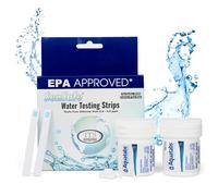 Aquamarine Water Solutions - Kit essentiel d'eau potable - 200 comprimés de purification d'eau Aquatabs + 50 bandelettes de test de chlore - Pour réservoirs de bateau et camping-car