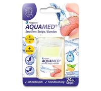 Aquamed® Lot de 24 bandes contre la sécheresse buccale | Saveur fraîche de me...