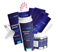 AQUANEXO 18 paramètres, 125 bandelettes de test pour eau potable (5x25)+ 2x test de bactéries coliformes, bandelettes de test pH, testeur d'eau potable, dureté de l'eau, test d'eau potable