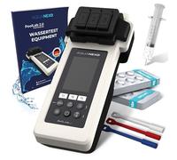 AQUANEXO Poollab 2.0 + 240 pastilles de test, chlore et pH, testeur de piscine, pataugeoire