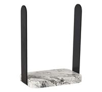 Aquanova Nero - Support pour serviette invité - Alba (blanc) NERGTH-195