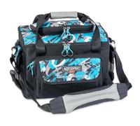 Aquantic Lure Organizer XL - Sac à appâts avec compartiment principal, 36 dispositifs de suspension, poche avant, compartiment couvercle, 2 poches extérieures, sac de bateau, avec boîte à appâts, sac