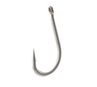 Aquantic Power Single Hook Crochet Simple à Grand œillet Perma Steel Taille 3/0-8/0 Convient pour système Octoball, Größe 6/0 5 Stück