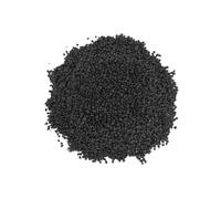 AquaOne 25 kg de gravier de quartz noir 1 à 2 mm - Gravier d'aquarium pour eau douce et eau de mer I Substrat neutre à l'eau, arrondi et respectueux des plantes
