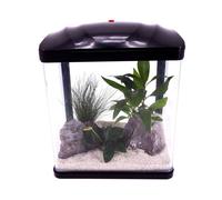 AquaOne Nano Aquarium Complet Hr 230 Noir Aquarium Inkl.filteranlage