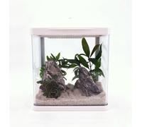 AquaOne Nano Aquarium Complète HR 230 Blanc Aquarium Incl. Système De Filtration