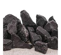 AquaOne Pierres d'aquarium noires I Pierres naturelles Taille XXL 1 pièce 4-8 kg par pierre I Aquascaping Roche noire Décoration Terrarium Nano Paysage