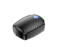AquaOne Pompe à air CAP-60 I Pompe aérateur 30 W en kit I Pompe à oxygène pour grands étangs de jardin de 30 m³ I Ventilation de bassin économe en énergie I Tuyau d'évacuation d'air inclus