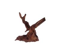 AquaOne Racine d'aquarium Driftwood M N° 3830 Racine de rivière Mangrove en bois naturel Décoration paysage mousse véritable