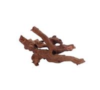 AquaOne Racine d'aquarium Driftwood M N° 3840 Racine de rivière Mangrove en bois naturel Décoration paysage mousse véritable
