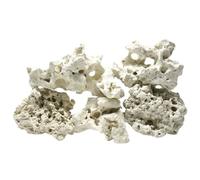 AquaOne Sansibar Rock Pierre d'aquarium en pierre naturelle pour aquarium Taille L 1,5-3 kg Pour l'aquascaping, le Malawi Tanganyika et les bassins sociaux Pierre perforée Décoration d'aquarium