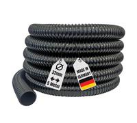 AquaOne Tuyau d'étang 32 mm 1 1/4" 5 m I Tuyau d'étang de qualité supérieure pour jardin et bassins I Tuyau d'étang I Tuyau d'arrosage flexible I Tuyau d'aspiration I Tuyau de pompe I Tuyau d'arrosage