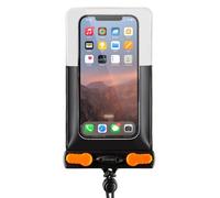 Aquapac Economy ÉTui De Téléphone éTanche Noir avec Cordon pour Iphone Et Android, Fabriqué Au Royaume-Uni, Sports Nautiques, Voyage, Garantie 5 Ans, Respectueux De l'environnement, Randonnée