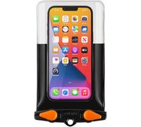 Aquapac ÉTui De Téléphone éTanche Plusplus avec Cordon, Fabriqué Au Royaume-Uni, Randonnée, VTT, Accessoire De Course à Pied, Essentiel De Voyage, Garantie 5 Ans, Grand, Noir