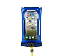 Aquapac Étui de téléphone Flottant et étanche Impact, Bleu, Compatible iPhone et Android, fabriqué au Royaume-Uni, idéal pour la randonnée, Le VTT, la Course à Pied et Les Voyages, Garantie 5 Ans.