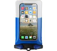 Aquapac Étui étanche pour téléphone, Grande Taille, Bleu | iPhone et Android, fabriqué au Royaume-Uni, randonnée, VTT, accessoire de course à pied, flottant, certifié IPX8