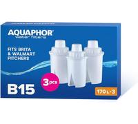Aquaphor B100-15 Lot de 3 Cartouches Filtre à Eau de Remplacement