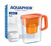AQUAPHOR Carafe filtrante Compact avec 1 Filtre Maxfor+ 200L - 2,4 l - Orange