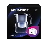 AQUAPHOR Carafe filtrante Onyx 4,2 L (Noir, 1 Filtre)