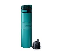 AQUAPHOR City Cool Bouteille d'eau filtrante - Double paroi isotherme en acier inoxydable - 500 ml (bleu vif)