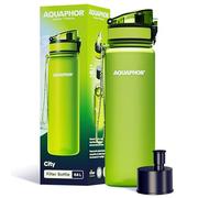 AQUAPHOR City Bottle Bouteille d'eau de voyage avec filtre à charbon actif, filtre le chlore et les impuretés, fabriquée en Tritan et sans BPA, restez hydraté lors de vos déplacements