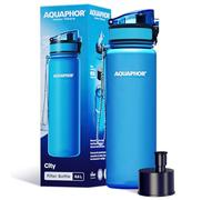 AQUAPHOR City Gourde Filtrante avec filtre à charbon actif (Bleu Ciel)
