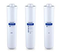 Aquaphor Filtre Osmoseur Filtre À Eau Osmose Inverse Pour Osmoseur Système De Filtration RO-101S MORION BIG SERVICE (Kit De 3, Sédiments + Charbon Actif + Reminéralisation, Pour RO-101S MORION)