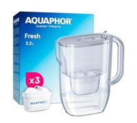 AQUAPHOR Fresh Carafe Filtrante avec (3) Filtre à Eau Maxfor+ (Gris)