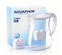 AQUAPHOR Lago Carafe Filtrante - Blanc (1 Filtre)
