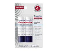Aquaphor Stick réparateur pour lèvres – apaise les lèvres sèches et gercées – 2 bâtonnets