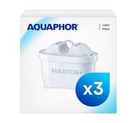 AQUAPHOR Maxfor+ Cartouche pour Carafe Filtrante Compatible avec Brita (Lot de 3 Standard)