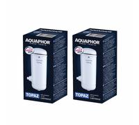 Aquaphor Pack 2 Ersatz-Kartuschen Filtre à Eau pour Den Wasserhahn-Filter Topaze