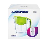 AQUAPHOR Smile Carafe filtrante 2,4 L (Citron vert, A5 Mg)