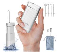 AquaPik Mini Irrigateur Buccal Portable Réservoir Rétractable