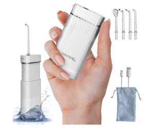 AquaPik Mini Irrigateur Buccal Portable Réservoir Rétractable