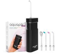 Aquapik® Mini Jet Hydropulseur Dentaire Portable 200 ml USB-C 3 Modes IPX8.
