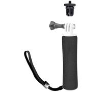 Easypix Poignée flottante Aquapix – Universelle étanche, compatible appareils à filetage – Noir/Blanc