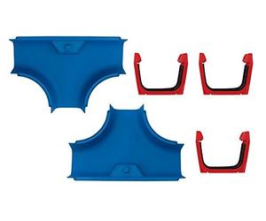 AquaPlay 103 Section en T-Set de 2, Bleu