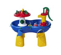 Aquaplay - Table d'Eau - Jeu d'Eau pour Enfant - 2 Bateaux et 2 Figurines Incluses - Champignon Arroseur - Dès 3 Ans - 8700001595