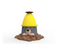 Aquaplay Arroseuse Taupe – Jeu d'eau pour enfant – Chapeau se soulève jusqu'à 4 m – Dès 3 ans