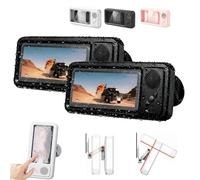 Aquaplay Phone Holder, Aqua Play Phones Holder with Speaker, Aqua Play Shower Phone Case - Waterproof/Fog-Proof, HD Touch Screen, 360° Rotation, Angle Adjustable, Enhanced Sound Quality (2B)